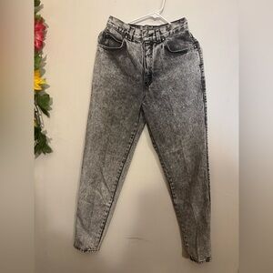 Vintage Levi's 900 Series Acid Wash High Waisted Tapered Mom Jeans Size 9